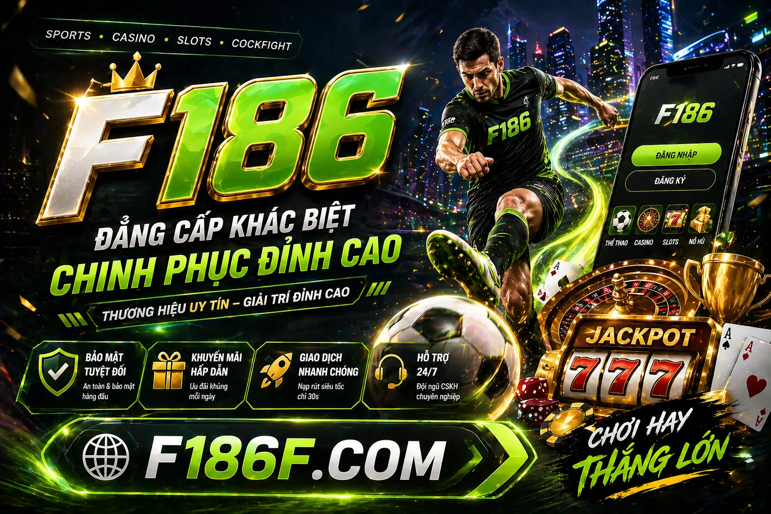 Các nhà cung cấp Slot Game hàng đầu tại 189BET
